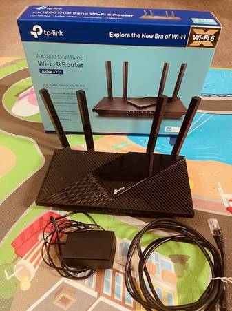 TP-Link AX1800 Dual Band Wi-Fi 6 Router 1