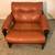 Vintage Percival Lafer MCM Leather Rosewood Couch & Lounge Chair Set 2 thumbnail