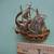 VTG Gilt Filigree 'Galleon' Brooch 1 thumbnail