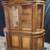 Wood china cabinet (free delivery) 3 thumbnail