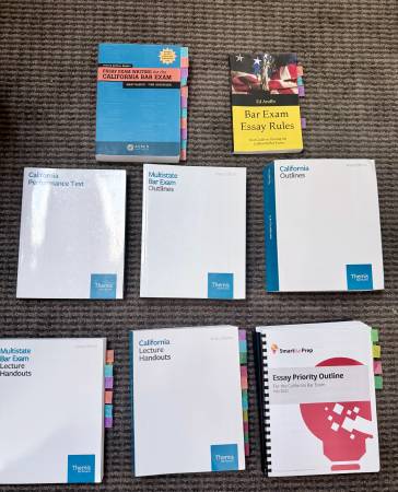 Complete CA Bar Study Package - 2024 Bar Materials 1