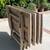 Folding teak tables -- stackable ($600 for four) 6 thumbnail
