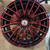 17 inch drag wheels 5x100 5x114.3 5x4.5 gloss red 1 thumbnail