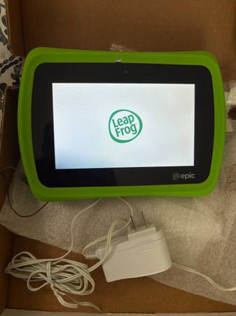 Tableta LeapFrog Epic para niños con pantalla táctil, WiFi y bolígrafo - $45 (hercules, pinole, san pablo, el sob)63439914974979121