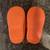 Children’s Orange Dinosaur Slippers Size 2 $10 2 thumbnail