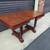 Rare Charming 1930'S Art Deco Style Solid Oak Dining Table. 12 thumbnail