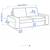 IKEA KIVIK LOVESEAT (Tallmyra white/black) 3 thumbnail