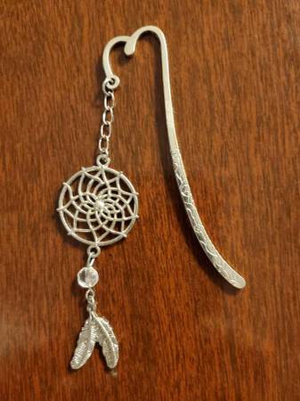Silver Dreamcatcher Bookmark 1