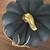 NWT Christina Lacroix Halloween UNIQUE Black Pumpkin Décor with Gold S 7 thumbnail