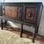 Antique English Jacobean Revival Carved Buffet Server Sideboard 2 thumbnail