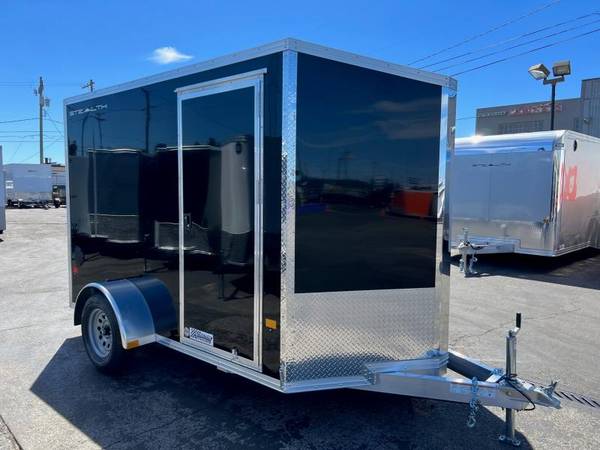 2025 Alcom-Stealth 6' x 10' Stealth Enclosed Cargo Trailer 1