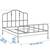 IKEA Black Metal Bed Frame 3 thumbnail