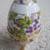 Floral Porcelain Hand Painted Egg Jewelry Trinket Storage/Easter - NEW 8 thumbnail