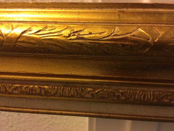 Super Large Gold Frame 44"x56"- 4inch wide 1