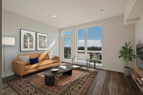 $1,725 / 421ft2 - Modern Lighting, Sky Tower, Island, Built-in Desk63995108735875122