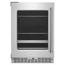 KITCHENAID 24" BUILT-IN DUAL ZONE BEVERAGE CENTER, KUBL314KSS 1