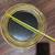 Two Round Gold Wooden Wall Mirrors . 3 thumbnail