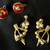 2 PAIRS VINTAGE VALENTINE HEART EARRINGS BEEBI 1 thumbnail