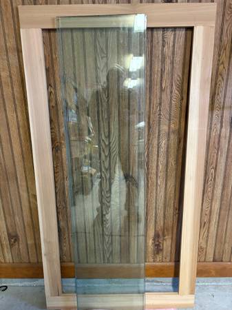 Two tempered glass panels 1