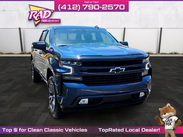 $637/mo - 2021 Chevrolet Chevy Silverado 1500 RST - $39,995 (1174 Findlay Street, Washington PA, 15301)63625169511555121