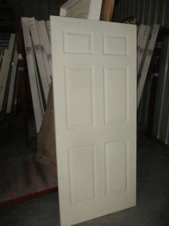 36" Solid Core 6 Panel Interior Door Ad7 1