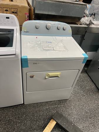 New 2025 electric dryer whirlpool front load extra large capacity 1