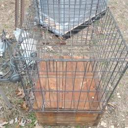 Small Pet Cage, Used, (OU), God Bless You. 1
