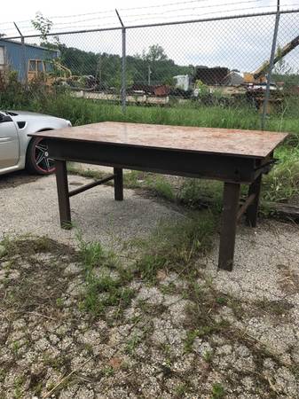 Fitting welding table (79"x48") 3/4" top 1