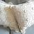 Two Lacy Crochet Flower Throw Pillows 1 thumbnail