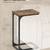 VASAGLE C-Shaped End Table, Small Sofa Side Table with Metal Frame
for Couch, Li 5 thumbnail