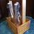Vintage "Jet-Oil"  wooden caddy 1 thumbnail