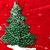 vintage Bucilla felt Snowman handmade Christmas tree skirt 4 thumbnail