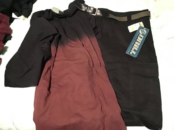 Men’s T-Shirt and Cargo Shorts With Belt 1