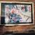 ART ABSTRACT  POSTER FRAMED IN GOLD. 1 thumbnail