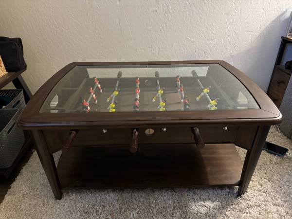 Foosball coffee living room game table 1