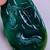 Real untreated Burmese jadeite jade typeA icy blue green pendant Dragon 7 thumbnail