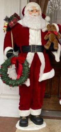 Santa Claus 5' tall - life size - Christmas CALL no text or emails 1