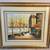 CUSTOM MATTED and FRAMED OIL PAINTING FROM PARIS 1 thumbnail