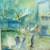 Vtg Painting, St. John, Virgin Islands Watercolor, Customs Bldg 4 thumbnail