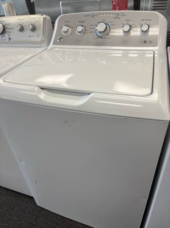GE TOP LOAD WASHER STAINLESS DRUM NO AGITATOR 1