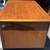 Lockable Executive Mid Mod Desk Mid Century Modern w/ Finished Back 13 thumbnail