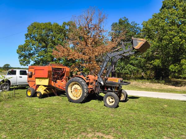 Tractor, baler, take package 1