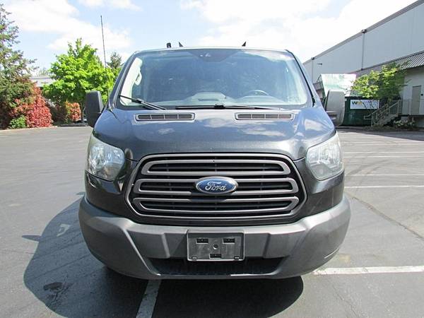 Ford T-150 Transit 150 Cargo Van, Utility Shelves, Ladder Roof Rack - $11995.0063623504352899121