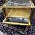 Gold display coffee table side table end table showcase cabinet hutch buffet 2 thumbnail
