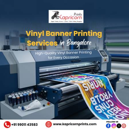 Vinyl Banner Printing Services in Bangalore 1