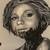 BEAUTIFUL LARGE OIL PAINTING ON CANVAS OF WOMAN 45” H X 35” W 4 thumbnail