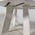 New LH round dinning table. White table. Delivery available 6 thumbnail