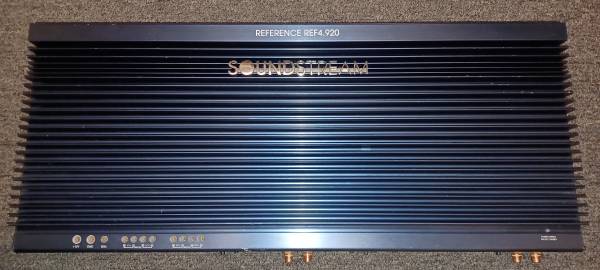 REF4.920 - Soundstream 4 Ch. 920 Watt RMS Class A/B Reference Series P 1