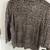 LOFT Women’s 100% PIMA Cotton Greige Black Animal Print Button Down Li 3 thumbnail
