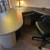 L shape desk and office chair 12 thumbnail